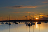 Sunset at Langstone Harbour