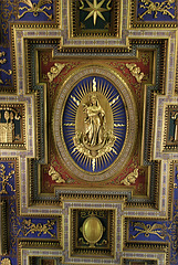 San Marcello al Corso - ceiling detail