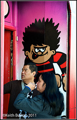 Dennis the Menace is watching you!