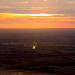 Landing at Norwich at dusk...