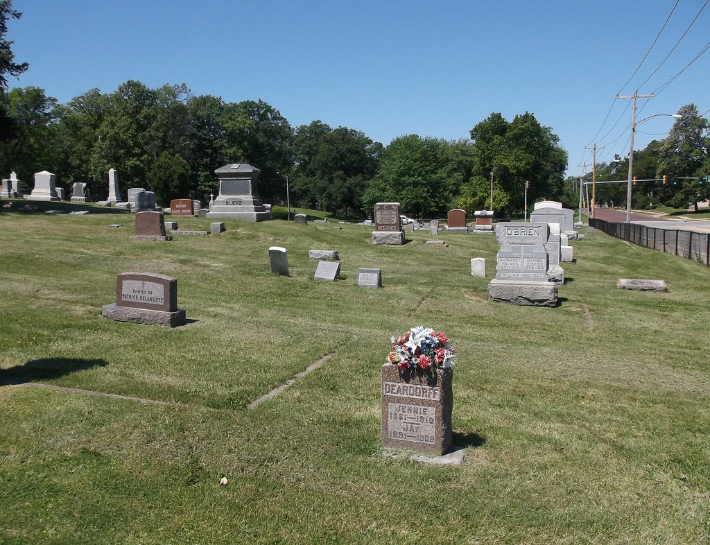 Calvary Cemetery.