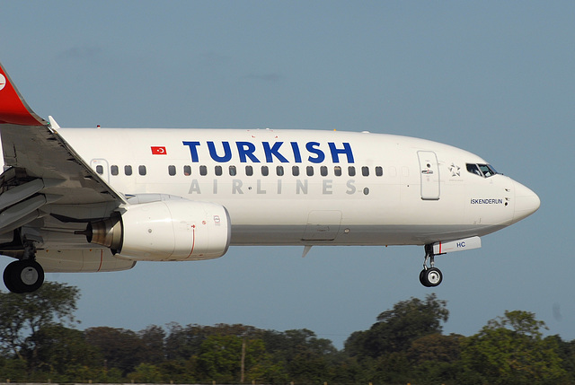 TC-JHC B737-8F2 Turkish Airlines