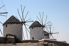 Mykonos Windmills - Horizontal shot (Explored)