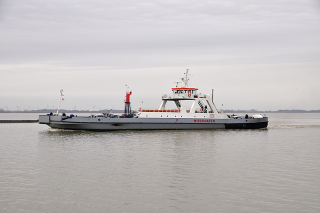 Elbe ferry Wischhafen