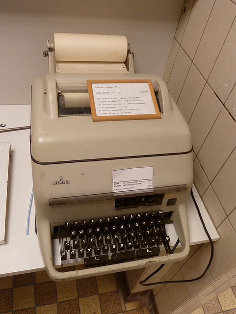 Hoogovens museum – Telex machine