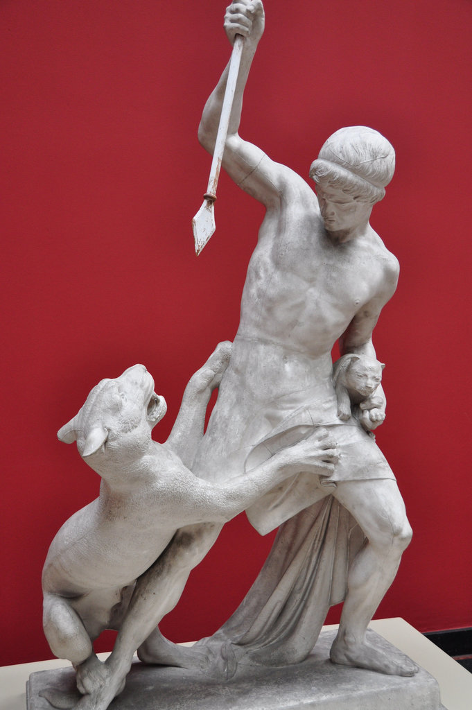 Ny Carlsberg Glyptotek – Always difficult when you go out walking with the cat