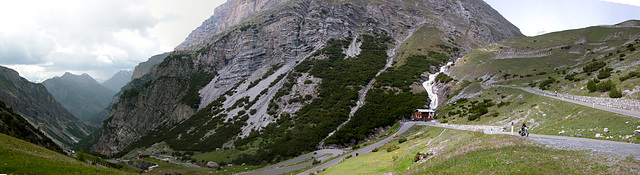 Stelvio Pass panorama