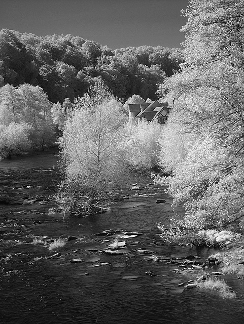 View West from Ludford Bridge