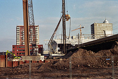 Leiden – Building works on the old hospital ground