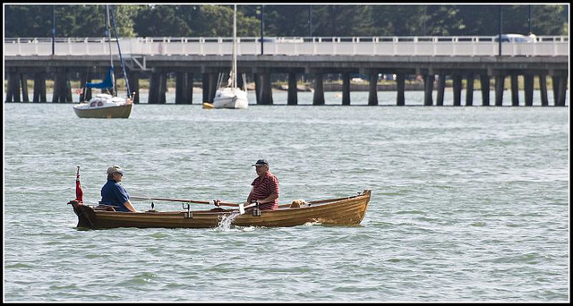 Rowing boat - Langstone Harbour