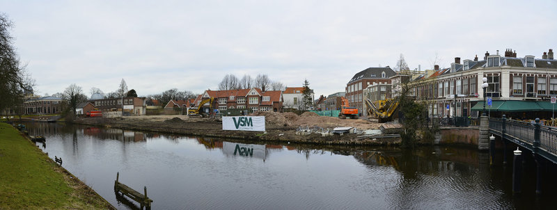 Demolition of the Van der Klaauw Laboratory