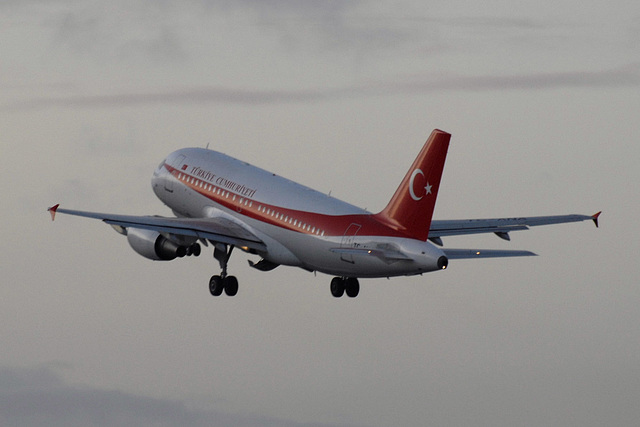 TC-ANA A319-115CJ Turkish Government