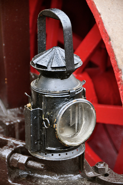 Dordt in Stoom 2012 – Light of the 1910 steamroller Mientje