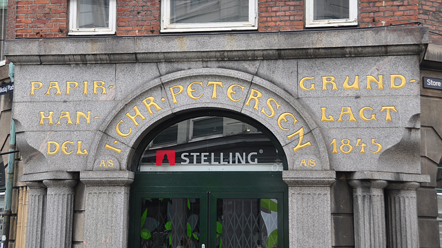 Copenhagen – Art Nouveau lettering