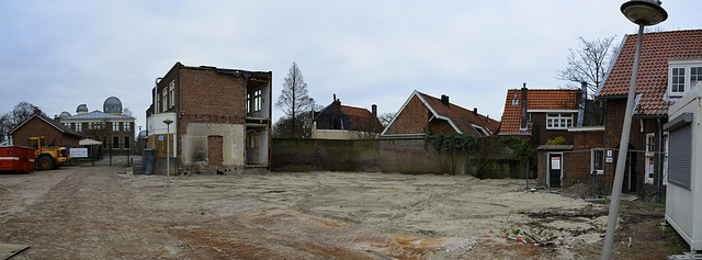 Demolition of the Van der Klaauw Laboratory