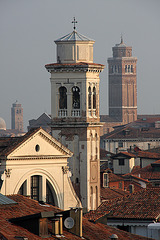 Three bell towers