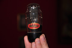 Radio tube of the Marconi company