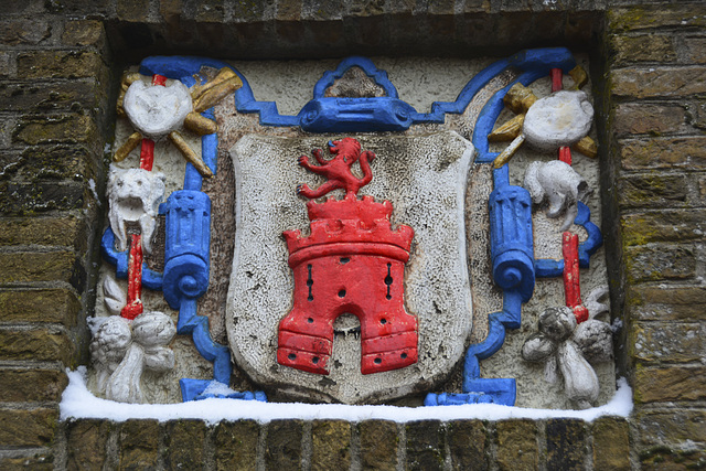 The coat of arms of Oudewater