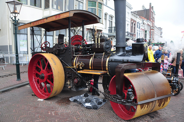 Dordt in Stoom 2012 – 1910 Steamroller Mientje