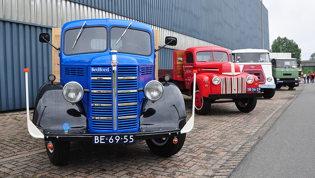 Dordt in Stoom 2012 – 1950 Bedford MLC & 1946 Ford G 198 T