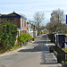 Houses on the old towpath to Haarlem