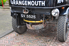 Dordt in Stoom 2012 – Fire of the 1924 Super Sentinel steam lorry