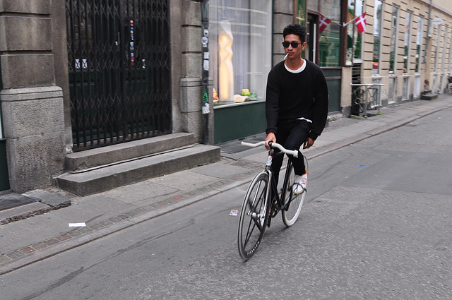 Copenhagen – The smoking cyclist