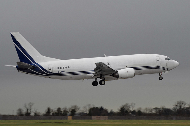 G-JMCL B737-322F Atlantic Airlines