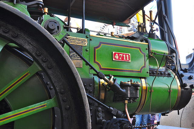 Dordt in Stoom 2012 – 1901 Aveling & Porter Steamroller 4711