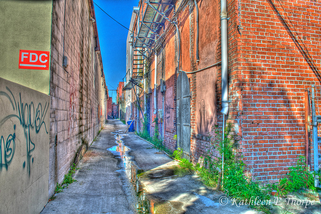 Ybor City Alley - HDR - Explore 11/16/11 #358