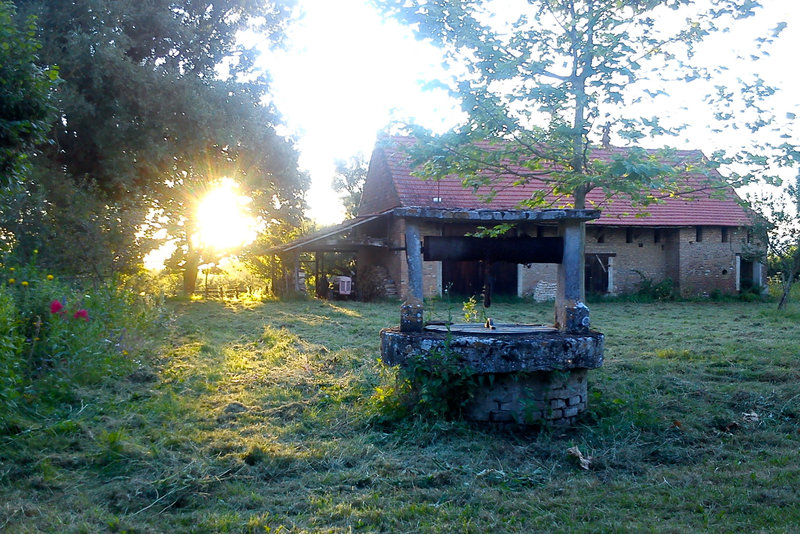 France 2012 – Sun going down in Burgundy