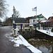 The lock and bridge of Oudewater