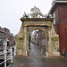 Partially restored Doelen Gate