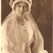 Grandmother, Anna Olsen, on her wedding day, about 1915