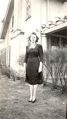 Aunt Doris in Milwaukee about 1944