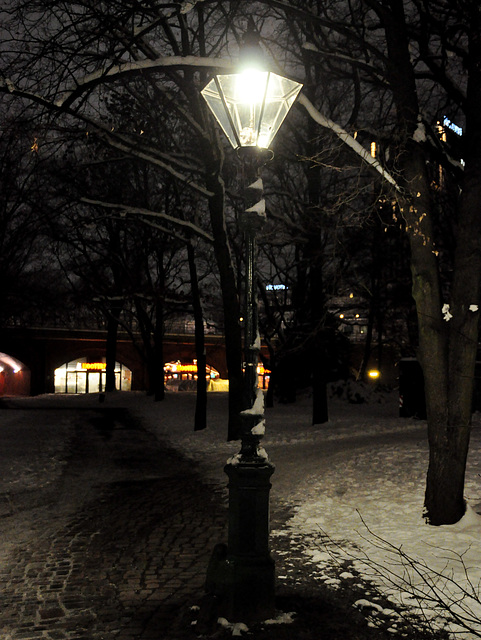 Berlin – Gaslight museum in Tiergarten