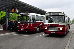 Dordt in Stoom 2012 – 1966 Leyland-Verheul LV & 1961 Volvo-ZABO City Coach
