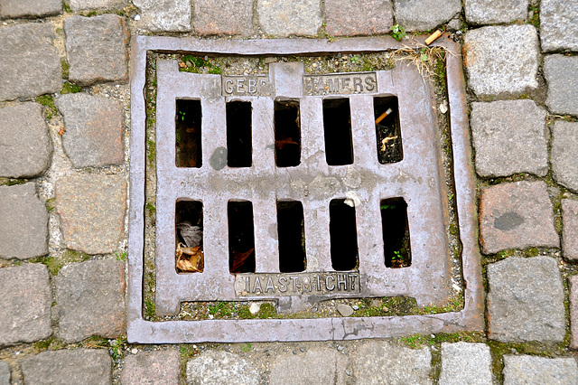Drain cover of the Hamers Bros. of Maastricht