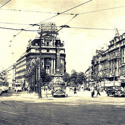 Old postcards of Brussels – De Brouckère Square Old postcards of Brussels – De Brouckère Square