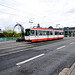 Tram on the Schloßbrücke