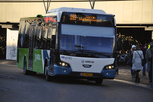 Arriva line 999 to Sorry via Buiten Dienst