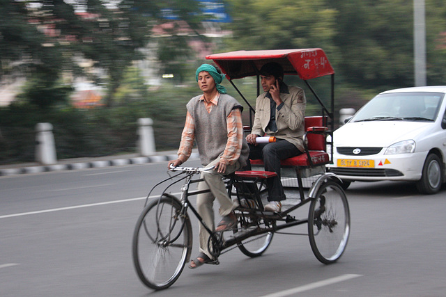 Rickshaw ride