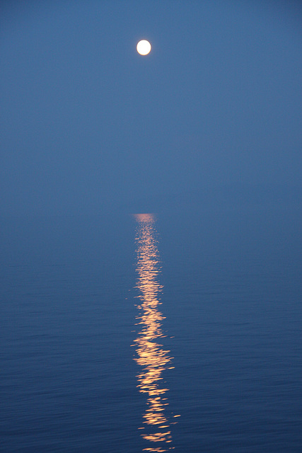 Moon on the water