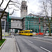 Rathaus and tram in Mülheim an der Ruhr