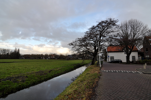 On the border of Leiden and Oegstgeest