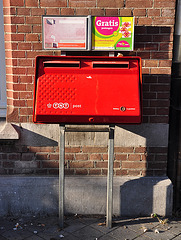 Old letterbox in Maastricht