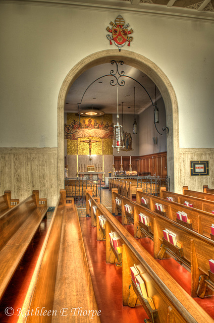 Cathedral Basilica of St. Augustine Sanctuary.  The oldest church in the United States.