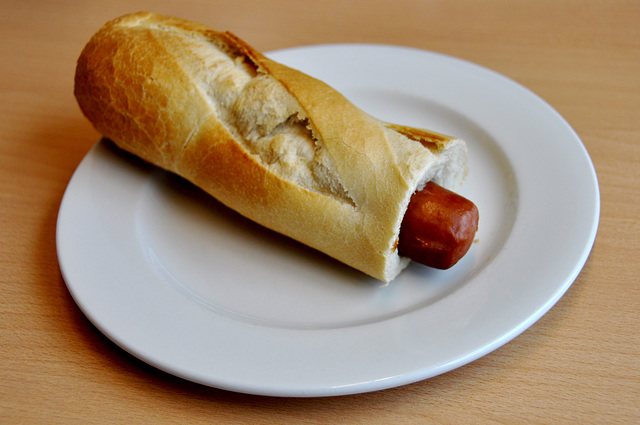 Self-made Hot Dog
