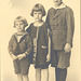 Richard, Doris and Carl Grossenbach, about 1924.