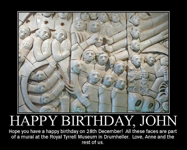 Happy birthday, John